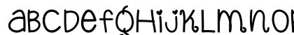 Yop_Pekabor Lowercase Preview