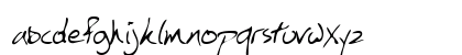 YoungsHand Regular Lowercase Preview