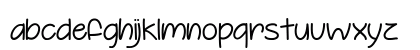Youre So Cool Regular Lowercase Preview