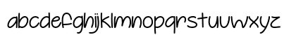 Youre So Cool Regular Lowercase Preview