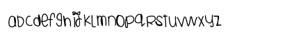 YoursTruly Medium Lowercase Preview