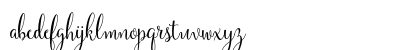 Yulinda Script Demo Regular Lowercase Preview
