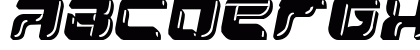 YUM YUM chunky Lowercase Preview