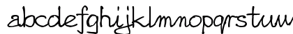 zai Nicolas Sloppy Pen Regular Lowercase Preview