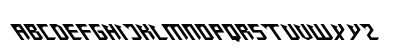 Zany Sharp Regular Lowercase Preview