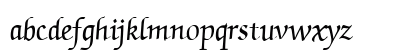 Zapf Chancery Regular Lowercase Preview