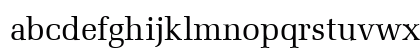 Zapf Elliptical Regular Lowercase Preview