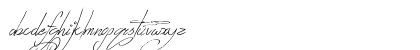 Zentaiges Regular Lowercase Preview