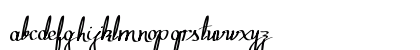 Zephiroth Regular Lowercase Preview