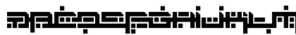 Zephyr Jubilee Regular Lowercase Preview