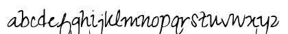 Zeyada Regular Lowercase Preview