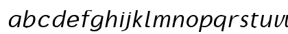 Ziegfeld Oblique Lowercase Preview