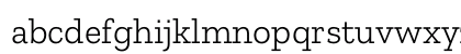 Zilla Slab Light Regular Lowercase Preview