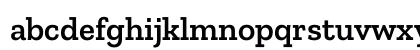 Zilla Slab SemiBold Regular Lowercase Preview