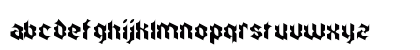 zkalpelbar eYe/FS Regular Lowercase Preview