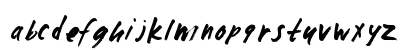 ZombieChecklist Regular Lowercase Preview