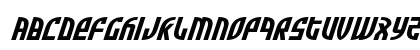 Zone Rider Expanded Italic Expanded Italic Lowercase Preview