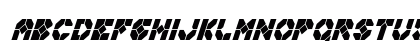 Zoom Runner Condensed Italic Condensed Italic Lowercase Preview