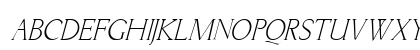 ZoysiaCaps Oblique Lowercase Preview