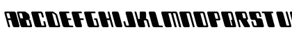 Zyborgs Leftalic Italic Lowercase Preview