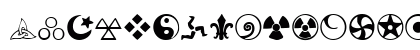 Zymbols Regular Lowercase Preview