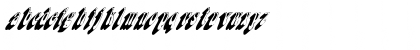 FlashbackCondensed Oblique Font