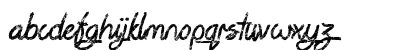 Steady Rain Regular Lowercase Preview