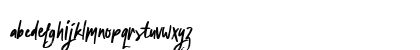 Broken Dark Regular Lowercase Preview