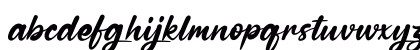 Winter Holidays Regular Lowercase Preview