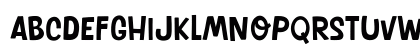 Duck Come Regular Lowercase Preview