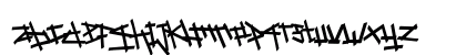 Sword Shit DEMO Regular Lowercase Preview