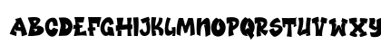 Boom Boom Regular Lowercase Preview
