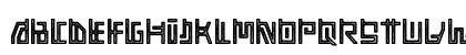 Adine grunge Lowercase Preview