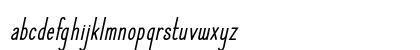 Elegant Sans Bold Italic Lowercase Preview