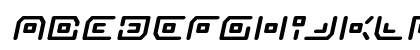 Neon Circuit Expanded Italic Expanded Italic Lowercase Preview