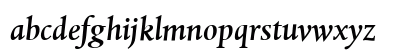 DTLAlbertinaT ItalicMedium Lowercase Preview