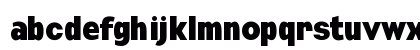 Manti Sans Black Demo Regular Lowercase Preview