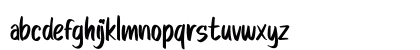 CHASING BLUEBERRY Regular Lowercase Preview