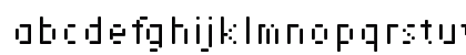 LRMinusNine Narrow Lowercase Preview
