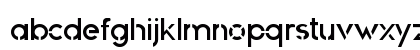 Myron Hector Demo Regular Lowercase Preview