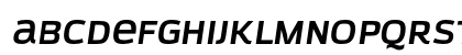Azoft Sans Bold Italic Lowercase Preview