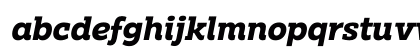 Clab Personal Use Bold Italic Lowercase Preview