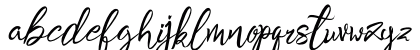 Hati Regular Lowercase Preview