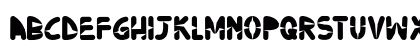 Ninjos Regular Lowercase Preview