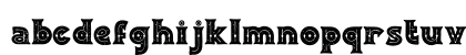 WOODSHED Texture Lowercase Preview