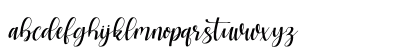 Catrine Regular Lowercase Preview
