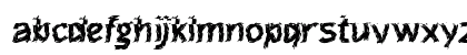 f Frelly Regular Lowercase Preview