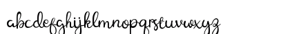 Ballerine Script Regular Lowercase Preview