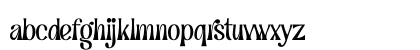 Grand Paradiso Regular Lowercase Preview
