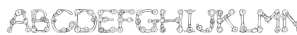 101! FlowerZ Regular Lowercase Preview